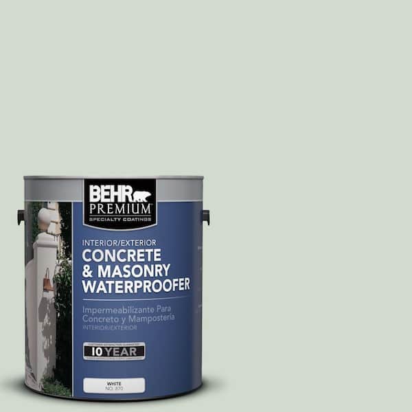 BEHR Premium 1 gal. #BW-46 Gentle Green Concrete and Masonry Waterproofer