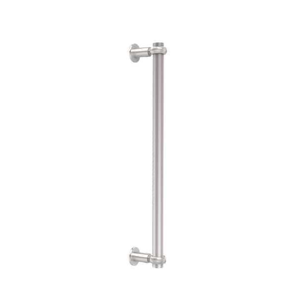 Allied Brass Contemporary 18 in. Back to Back Shower Door Pull in Polished Chrome