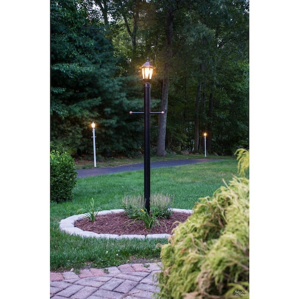 60-Watt Equivalent F15 Dimmable Filament Post Lantern E26 Medium Base LED Light Bulb, Soft White 2700K (6-Pack)