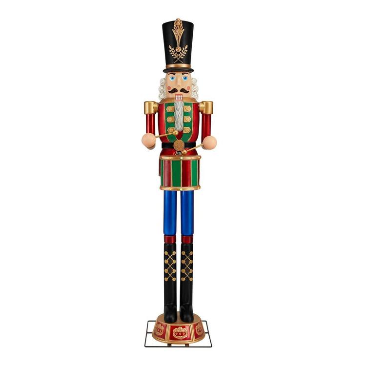 Home Accents Holiday 8 ft. LED Giant Sized Nutcracker Holiday Yard