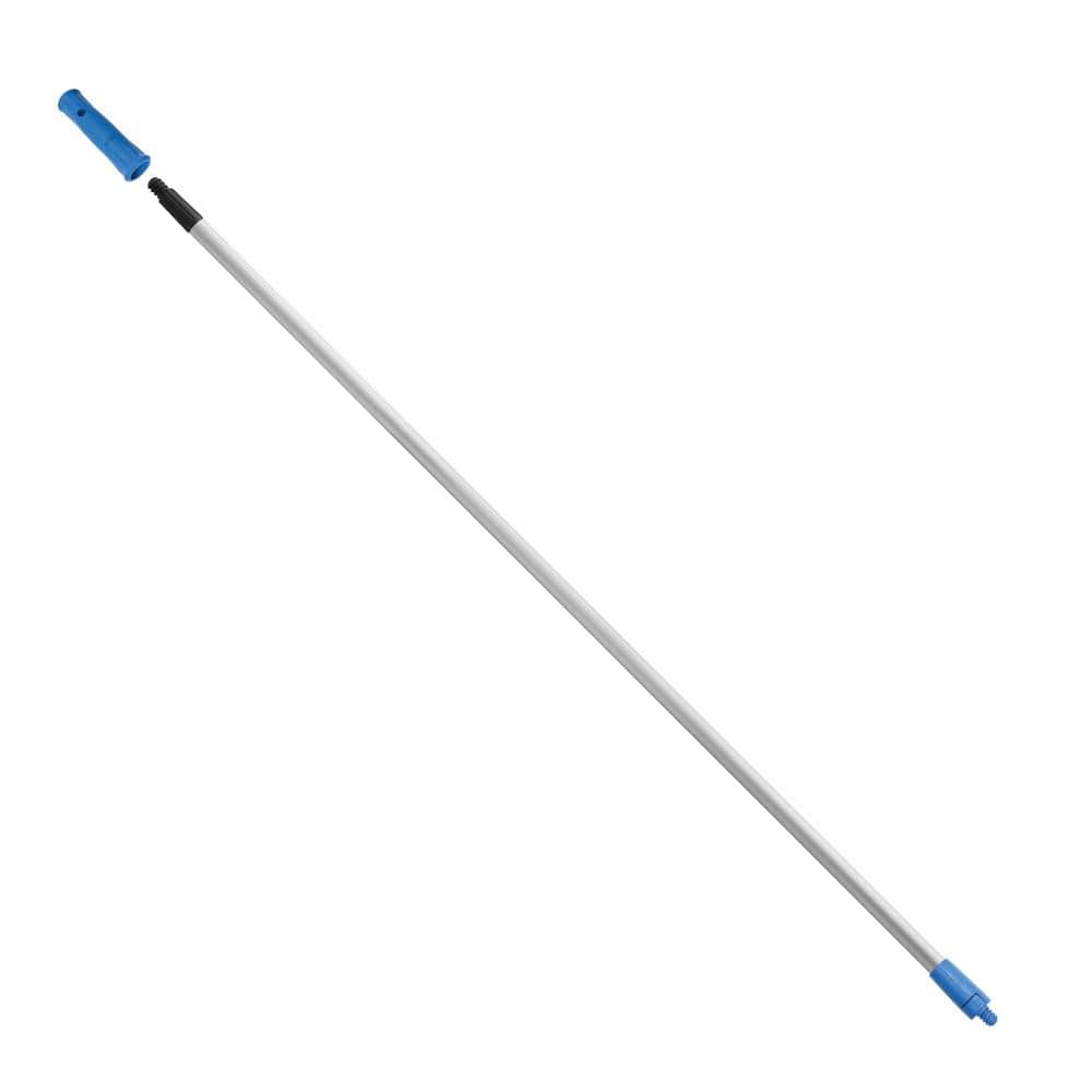 Unger 60" Silver and Blue Aluminum Dual Ended Pole