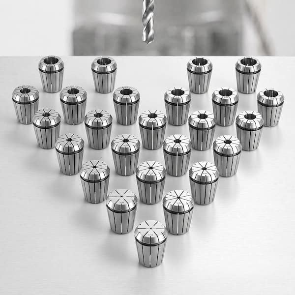 VEVOR ER32 Spring Collet Set 1/16 in. to 13/16 in. High Precision
