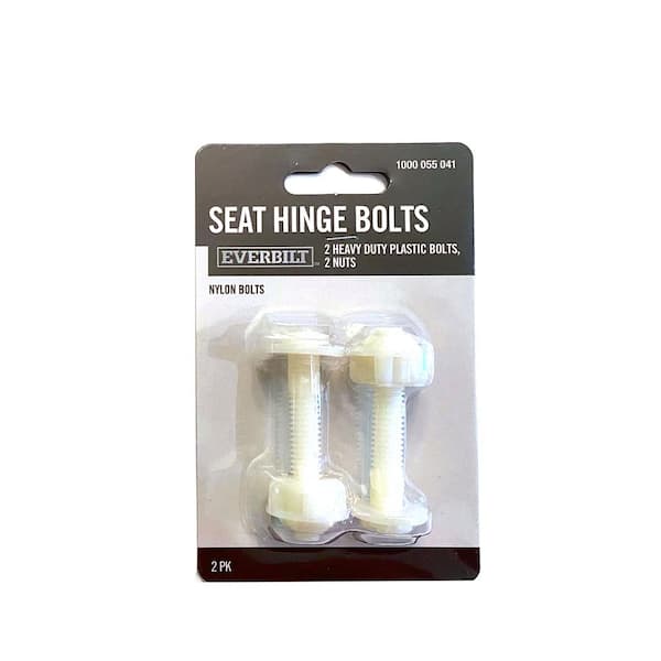 Toilet Seat Screws Universal Toilet Seat Hinge Bolts and Screws with Plastic Toi 