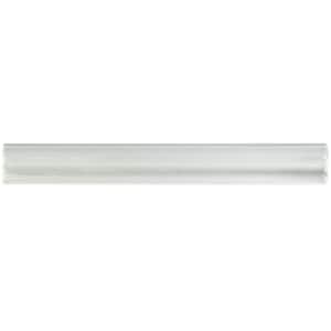 Newport Taupe 1 in. x 10 in. Polished Ceramic Wall Pencil Liner Tile