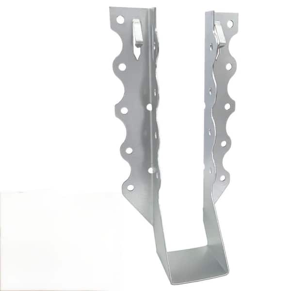 2 in. x 6 in. LU24 18 Gauge Zmax Galvanizing Face Joist Hanger Tie Brackets for Wood Hurricane Ties (25-Pack)