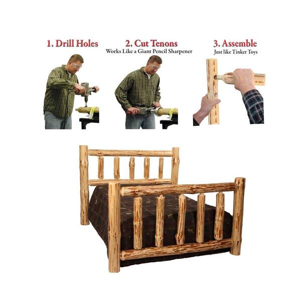 thumbnail image 2 of Lumberjack Tools 1-1/2" Beginner's Kit - Tenon Cutter, Forstner Bit & Furniture Plan Booklet 2 of 10