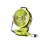 ONE+ 18V Cordless Hybrid WHISPER SERIES 12 in. Misting Air Cannon Fan (Tool Only)