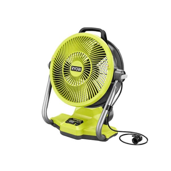 ONE+ 18V Cordless Hybrid WHISPER SERIES 12 in. Misting Air Cannon Fan (Tool Only)