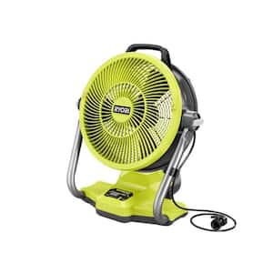 ONE+ 18V Cordless Hybrid WHISPER SERIES 12 in. Misting Air Cannon Fan (Tool Only)