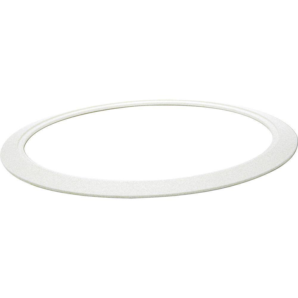 6 in. Gray Recessed Goof Ring Lighting Accessory