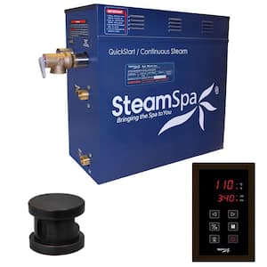 Oasis 4.5kW QuickStart Steam Bath Generator Package in Polished Oil Rubbed Bronze