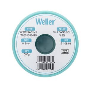 SAC M1 Solder Wire, Dia 0.5 mm, 500 g