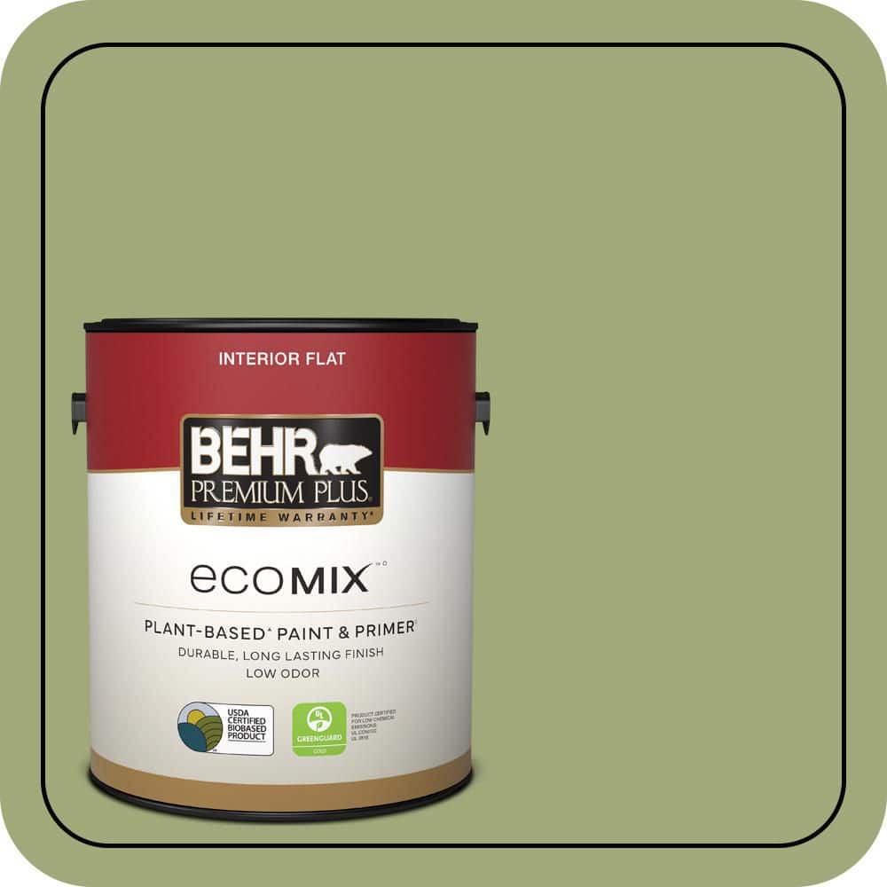 1 gal. #T18-16 Nurturing Flat EcoMix Plant-Based Interior Paint & Primer price history on PriceWatchPro