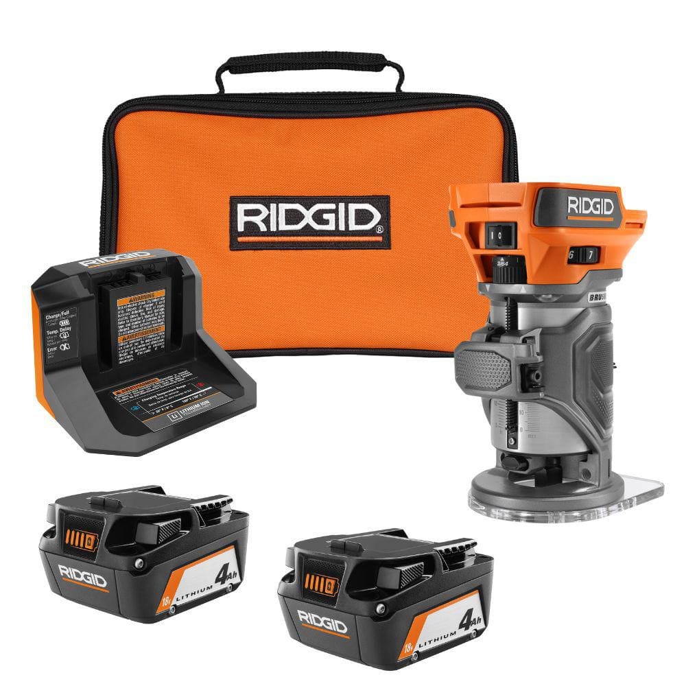 18V (2) 6.0 Ah MAX Output Batteries with 18V Brushless Cordless Compact Router price history on PriceWatchPro