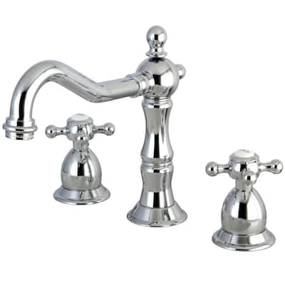 Kingston Brass Heritage 2-Handle Standard Kitchen Faucet with Side ...