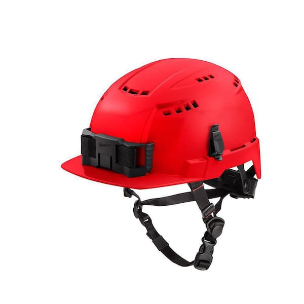 Milwaukee BOLT Red Type 2 Class C Front Brim Vented Safety Helmet