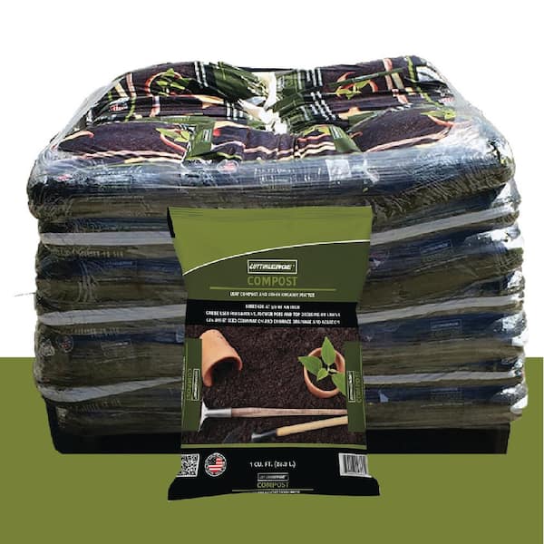 Cutting Edge 1 cu. ft. Screened at 3/8 in. Premium Quality Compost Pallet (49 Bags)