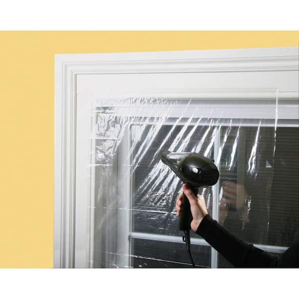 Frost King 42-in x 62-in Clear Heat-control Window Film Kit (9
