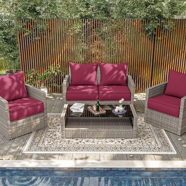 WNP 22 x 22 x Square Outdoor Deep Seating Cushion