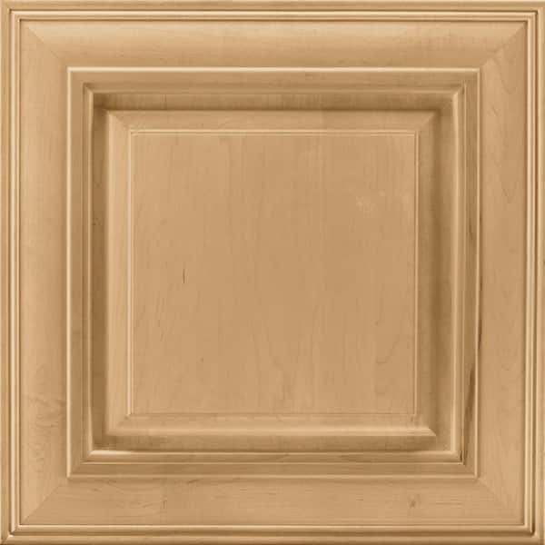 American Woodmark Savannah 11 9/16-in. W x 3/4-in. D x 11 1/2-in. H in Maple Rye Cabinet Door Sample