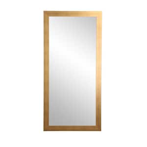 Oversized Gold Industrial Mirror (71 in. H X 32 in. W)