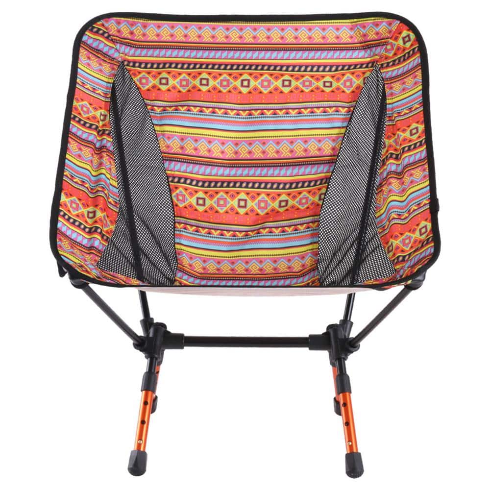 AndMakers Echosmile Multi-colored Aluminum Collapsible Chair TER-LCR035MC -  The Home Depot