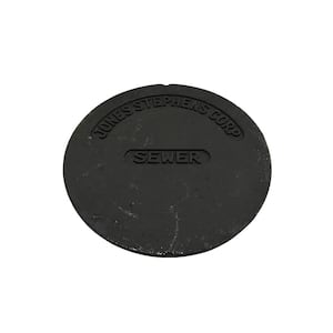 8 in. OD Cast Iron Sewer Lid for 8 in. Sewer Box
