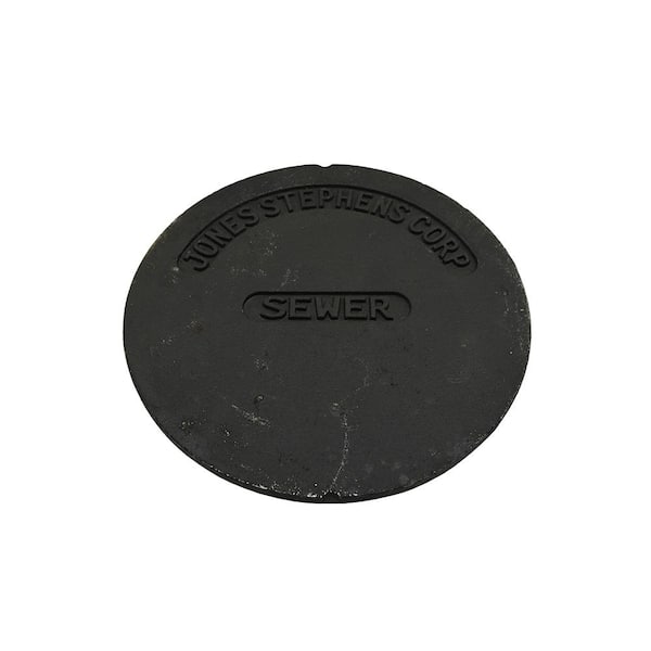 8-15/16 in. O.D. Cast Iron Sewer Lid for 8 in. Sewer Box