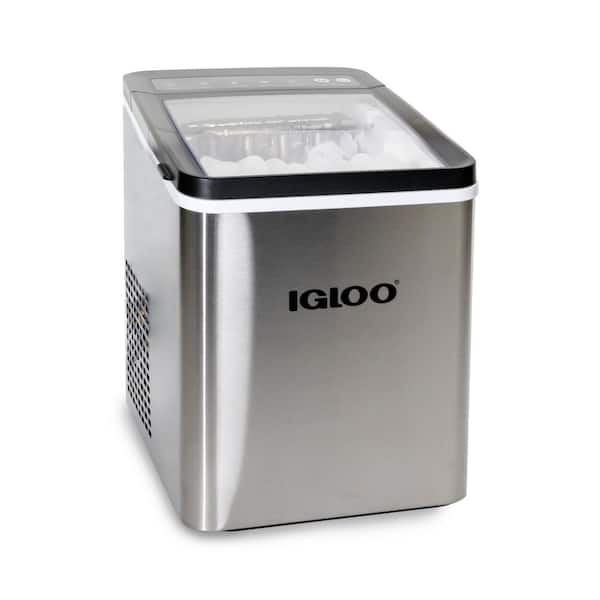 26-Pound Automatic Portable Countertop Ice Maker Machine, Stainless Steel