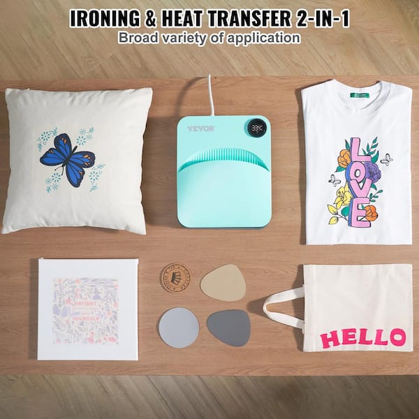 13 Pieces Heat Press Pillow Bundle Making Tools Kit, Include 4 Heat Pressing Transfer Pillow, 6 Heat Transfer Sheet and 3 Heat Resistant Tape for