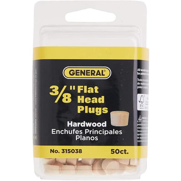 General Tools 3/8 in. Button Plugs 312038 - The Home Depot