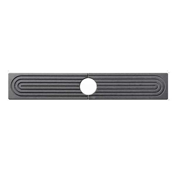23.7 in. L x 4 in. W Kitchen Sink Faucet Mat Super Fast Drying Water Absorbent Splash Guard Quick Dry Bathroom Mat