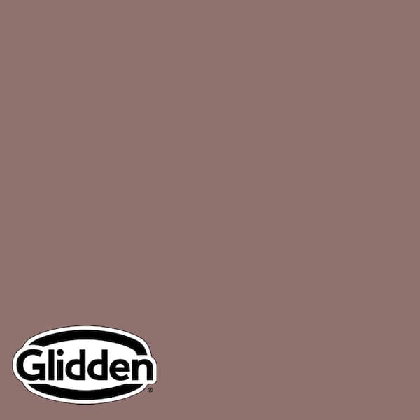Glidden Premium 1 qt. PPG1054-6 Oakwood Brown Satin Exterior Latex Paint