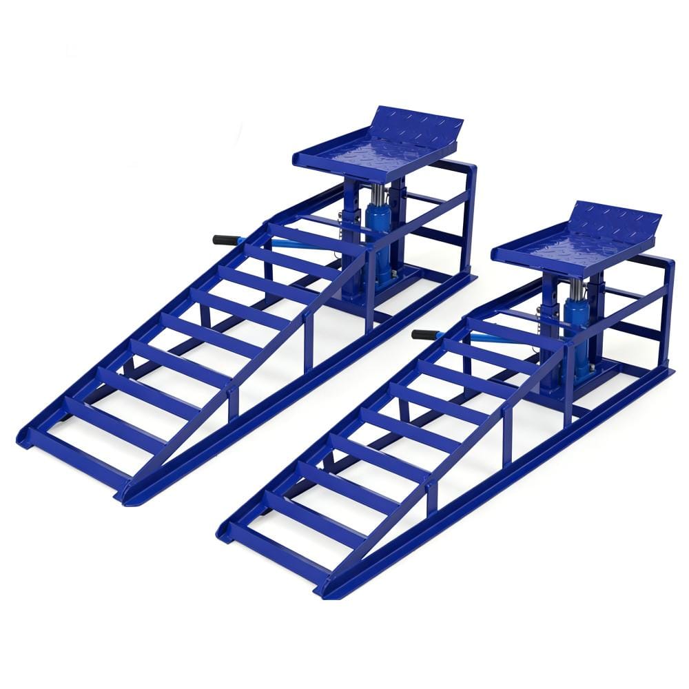 5-Ton Hydraulic Car Ramps (2-Pack), 9.3–15 in Adjustable Height, Vehicle Service Ramps for Cars/Trucks/SUVs/Trailers price history on PriceWatchPro