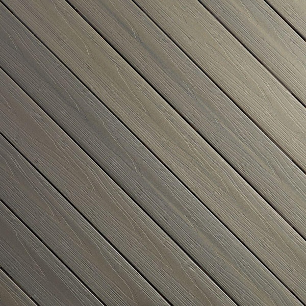 Fiberon ArmorGuard 15/16 in. x 5-1/4 in. x 8 ft. Nantucket Gray