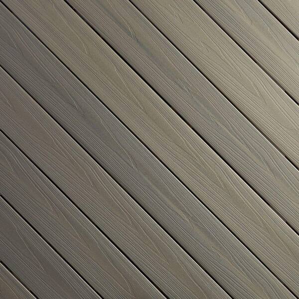 Fiberon ArmorGuard 15/16 in. x 5-1/4 in. x 12 ft. Nantucket Gray