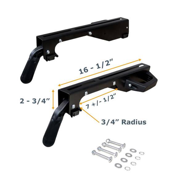 thumbnail image 2 of POWERTEC Folding Miter Saw Stand, Collapsible And Portable With 8-Inch 2 of 11