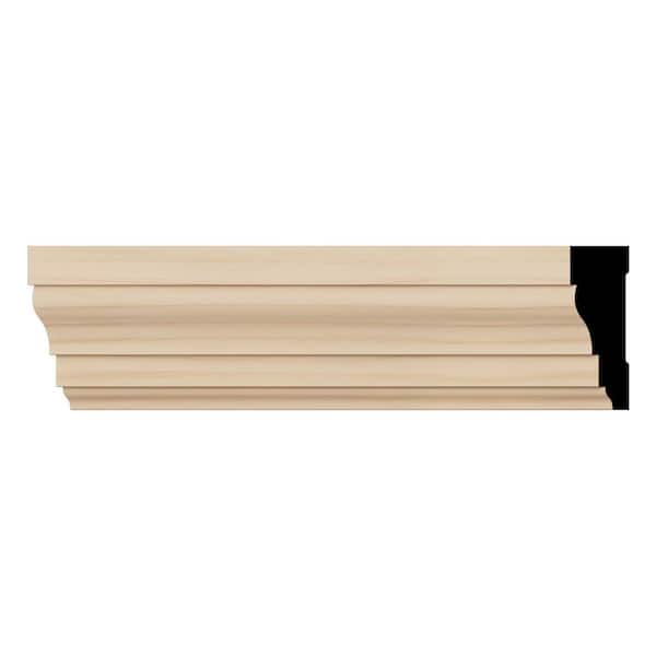 WM366 0.69 in. D x 2.25 in. W x 96 in. L Wood (Alder) Colonial Casing Moulding