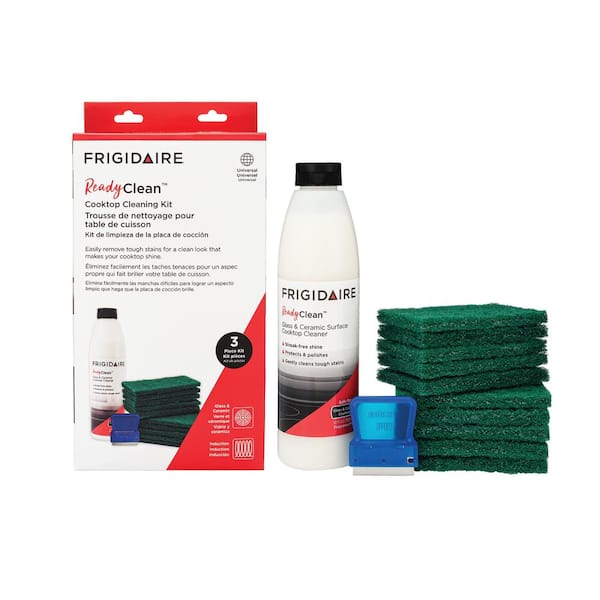 Frigidaire ReadyClean Cooktop Cleaning Kit, Clear