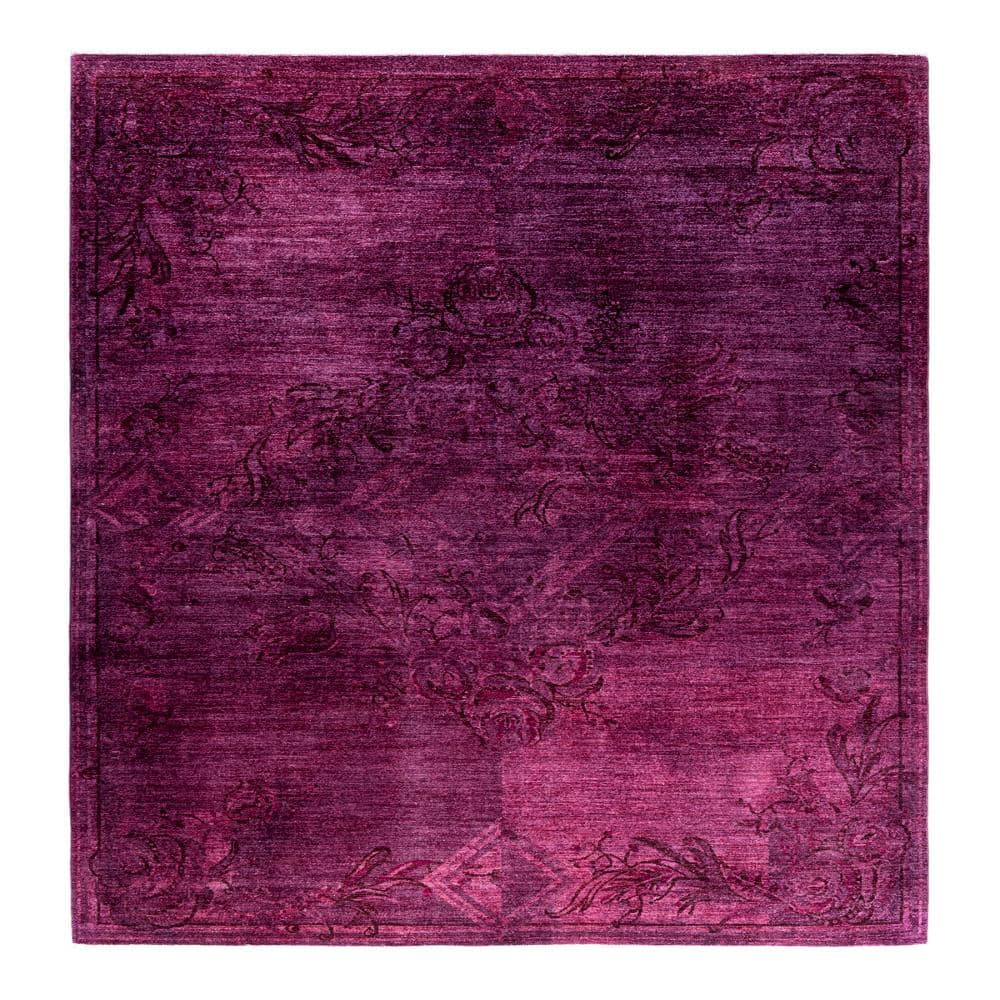 Vibrance Pink 8 X 10 Hand-Knotted Wool Indoor Area Rug price history on PriceWatchPro