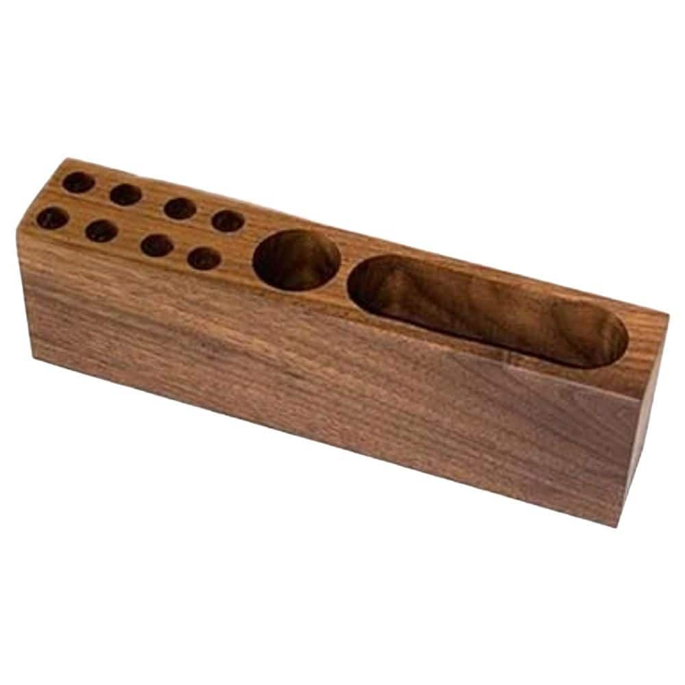 LOLYSIC 8 Pack Pen Pots, Black Mesh Pen Holders, Square Metal Pencil Pot Desk Pencil Holders For