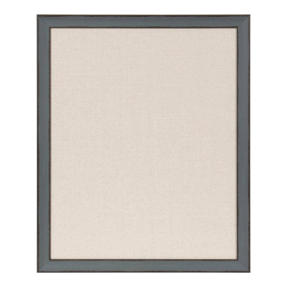 Kate and Laurel Kenwick Gray Pinboard Memo Board-214732 - The Home Depot