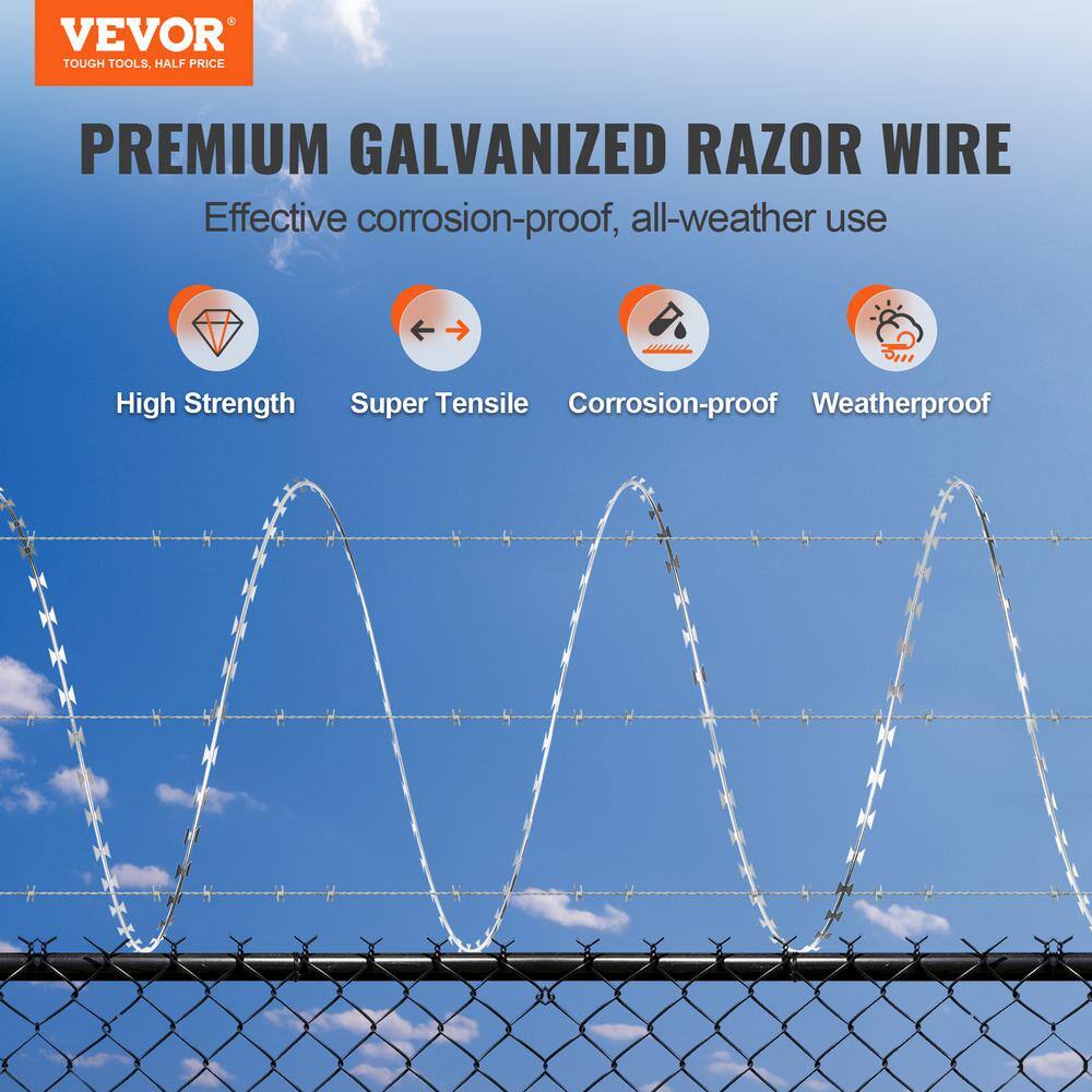 98 ft. Razor Wires