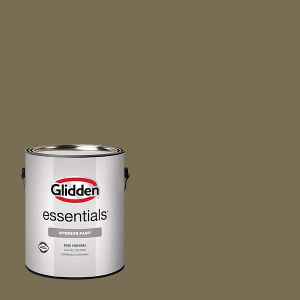 Glidden Essentials 1 gal. PPG1027-6 Conservation Flat/Matte Interior Paint