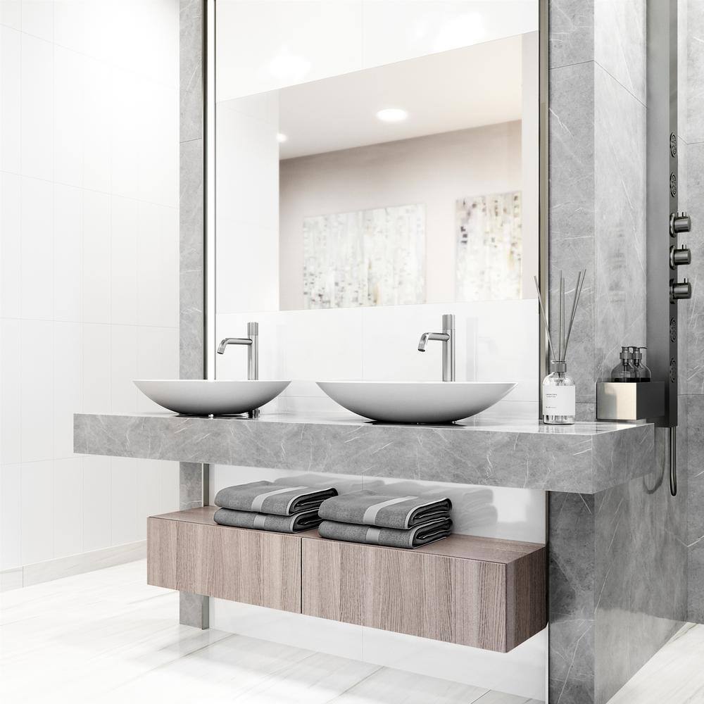 Apollo Brushed Nickel Single Handle Bathroom Faucet