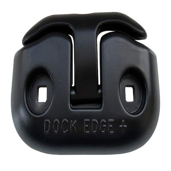Dock Edge 6 in. Aluminum Dock Cleat Flip Up, Black