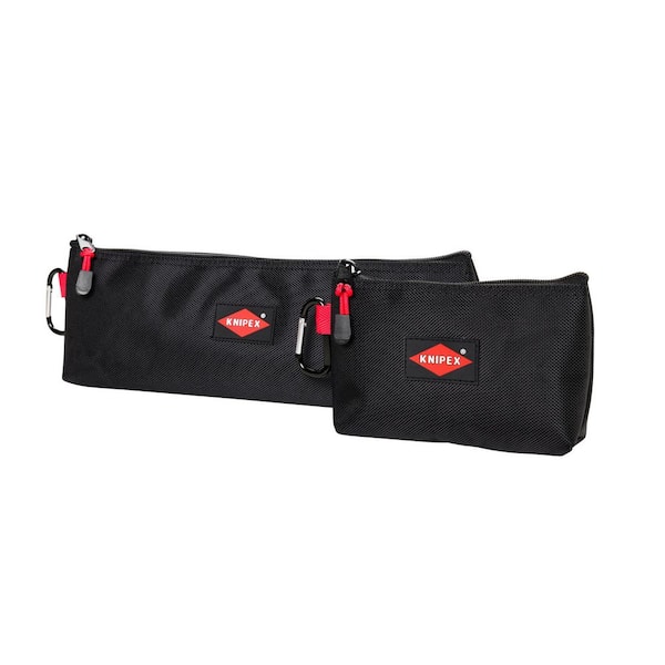 Zipper Tool Bag 2-Pack, Empty