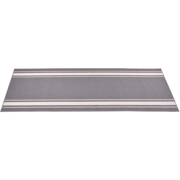 Mainstays Tri-Rib Doormat, 20 inch x 30 inch, Charcoal