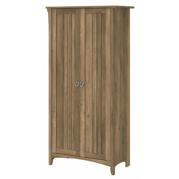 Bush Furniture Salinas Reclaimed Pine 62.95 in. Accent Storage Cabinet with Doors and Adjustable Shelves