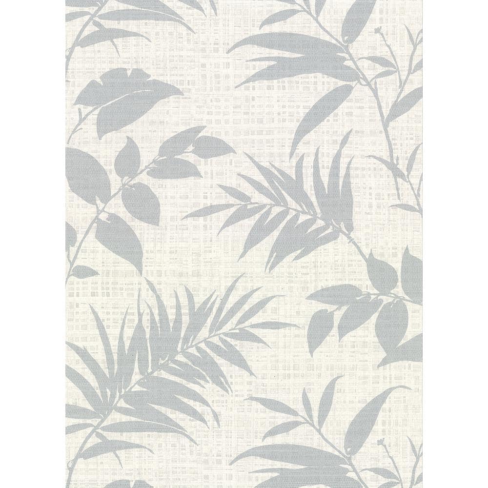 Chandler Off-White Botanical Faux Grasscloth Vinyl Strippable Roll (Covers 60.8 sq. ft.) price history on PriceWatchPro